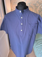 Linen Shirt  Pair of Black And Blue Size XL