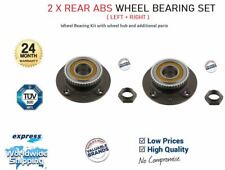 2x Rear WHEEL BEARINGS for CITROEN XANTIA Estate X1 2.0HDi 90 1999-2003