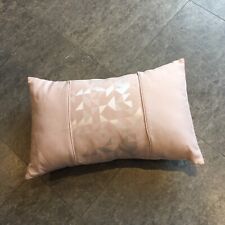 PALE PINK /SILVER BED CUSHION