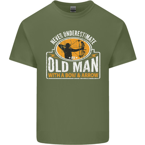 Old man with bow - old,