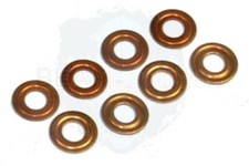 DISCOVERY 1  DEFENDER FUEL INJECTOR WASHER 300TDI DIESEL x8 - ERR4621