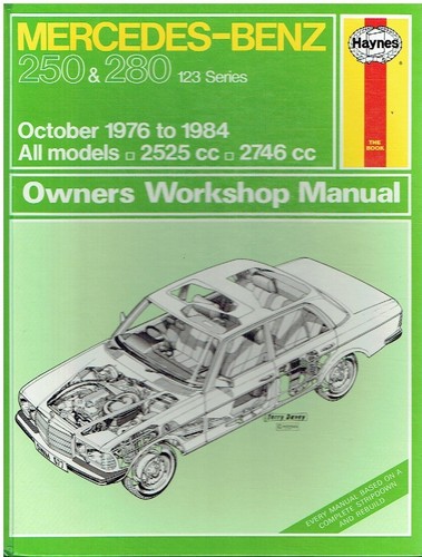 Mercedes benz w123 250 280 - mercedes,
