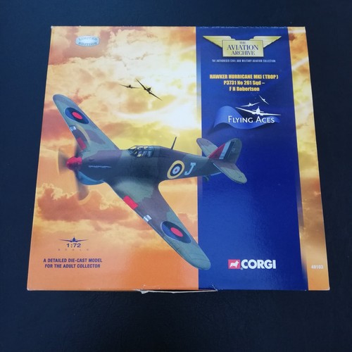 Corgi aviation archive - archive, hawker