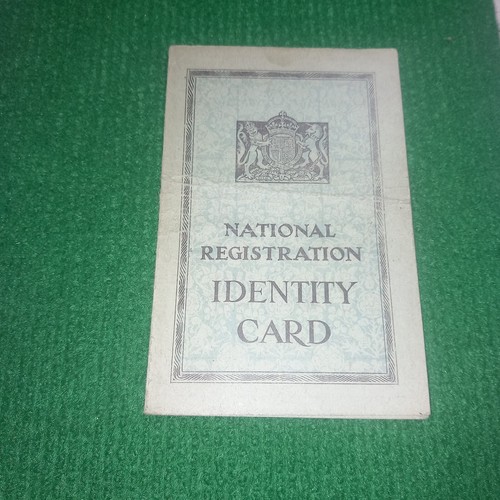 Ww2 era 1946 identity - era, card