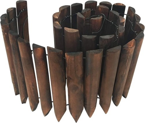 Garden wooden short fence - short,