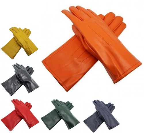 Women leather gloves luxury - women,