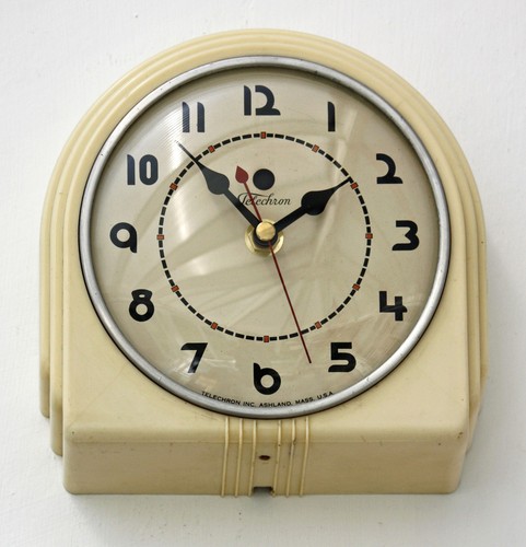 Vintage 17cm telechron wall - vintage,