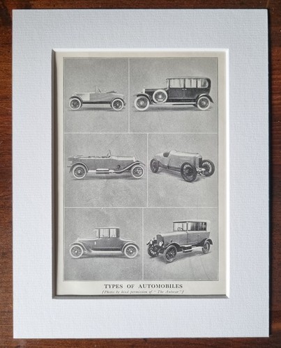 Vintage mounted automobile - vintage,
