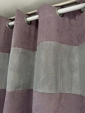 Set Of Lilac & silver Diamonte