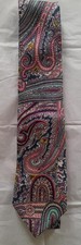 Liberty paisley print silk tie