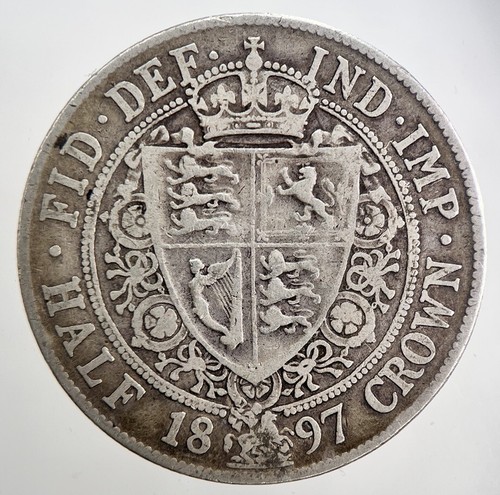 1897 victoria half crown - 1897,