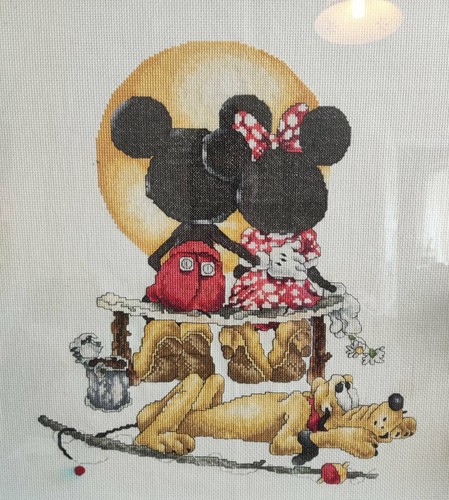 Disney cross stitch - cross, mickey