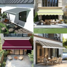 4x3m manual electric awning - electric,