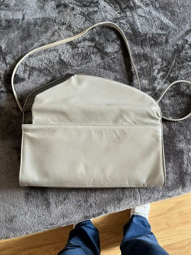 Renata leather clutch shoulder - leather, clutch/shoulder