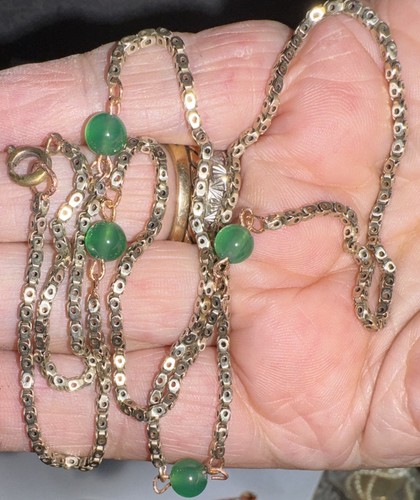Victorian fancy chain - fancy, pierced