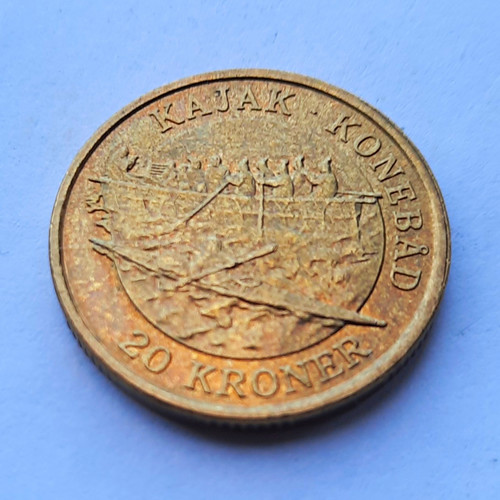 Denmark kroner coin 2010 - 20,