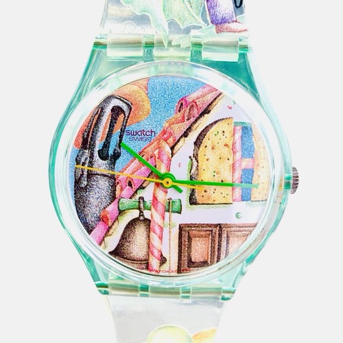 Swatch watch chat botte - watch,