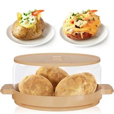 Microwave Baked Bacon Potato