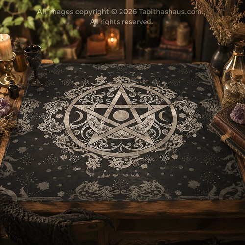 Tarot altar cloth - altar,