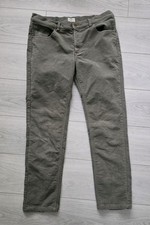 Hoggs of Fife Men's Monarch II Moleskin Stretch Jeans Olive Green, W38" L31"