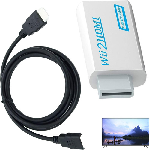 Wii hdmi adapter - wii, to