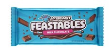New Format Feastables MrBeast Milk Chocolate Bar 2.1 Oz