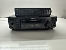 Sony MDS-S50 Minidisc Deck MDLP MD Recorder SFF GWO Incl Remote New Belt Fitted