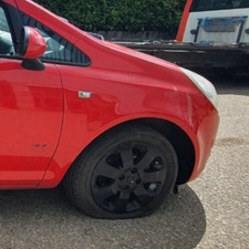 VAUXHALL CORSA D DRIVER SIDE WING RED 3 DOOR 2006-2014