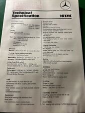 Mercedes Benz 1617K 4 X 2