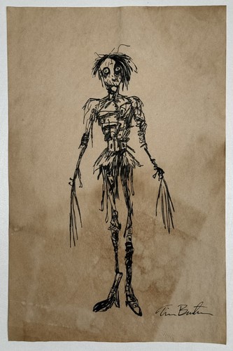 Tim burton drawing - tim,
