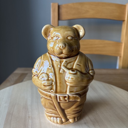 Vintage ceramic daddy brown - vintage,