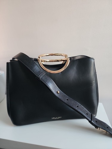 Luella grey black - luella, bag