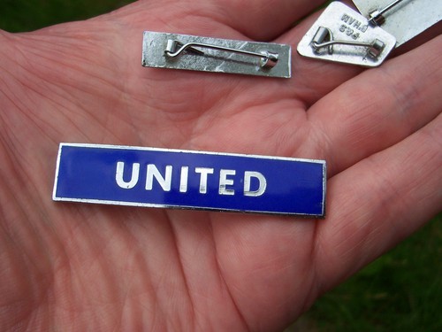 Old badges united bus - badges,,