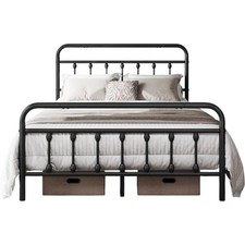 Yaheetech Metal Bed Frame