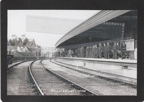 Bourne railway station - bourne,