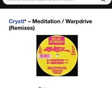 Crystl* Meditation / Warpdrive