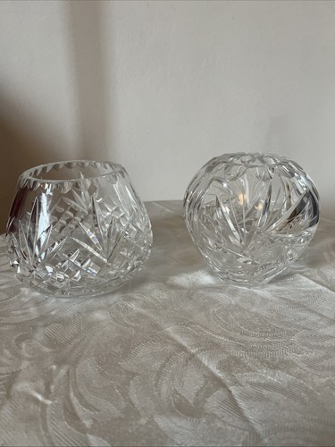 Small crystal bowls - 2, star