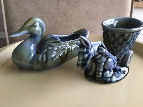 Irish wade porcelain duck - x2.,