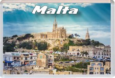 Malta - 96 x 67mm Jumbo Fridge