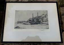 Antique Whitby Fishing Boats