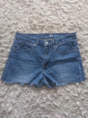 Levi jean shorts - shorts, blue