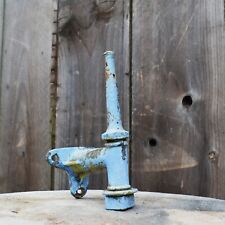 Antique Salvaged Cast Iron Painted Wall Lightning Rod Garden Weathervane