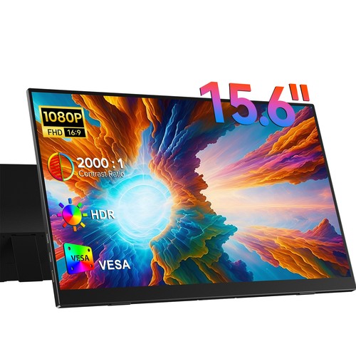 1080p portable monitor - portable, 15.6"