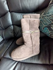 Brown convertible leather and