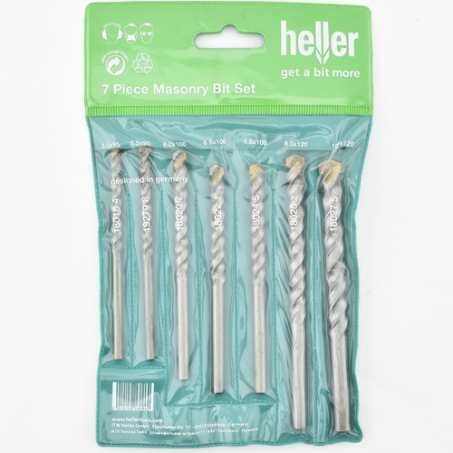 Heller piece masonry drill - 7,