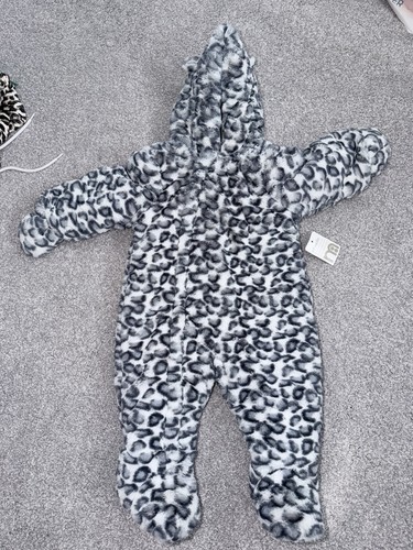 Baby grey leopard print - grey,