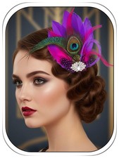 1920s Flapper Hair Clip