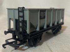 TRI-ANG HORNBY R215 Grey Bulk Grain Hopper Wagon B85040 GC 00 Gauge