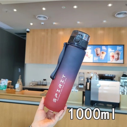 Sports water bottle gym travel - water,
