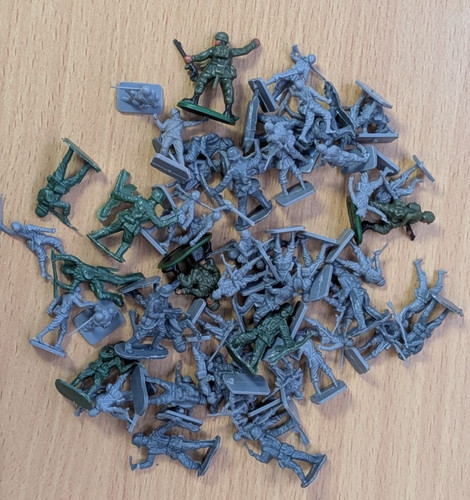 Set small plastic toy - set, of